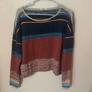 Anthropologie Moth Samedi Striped Sweater